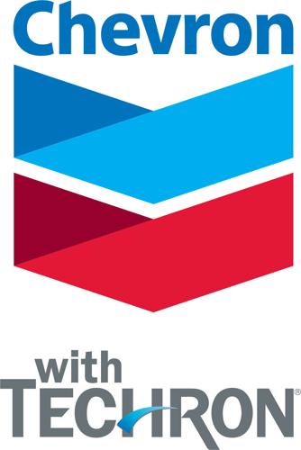 Chevron with Techron logo