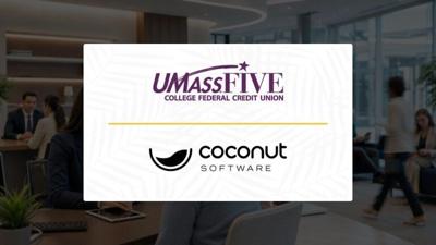UMassFive College Federal Credit Union (UMassFive) has partnered with Coconut Software, a leader in Intelligent Branch Solutions, to standardize appointments, improve operational visibility, and give staff the tools to deliver faster, more personalized ...