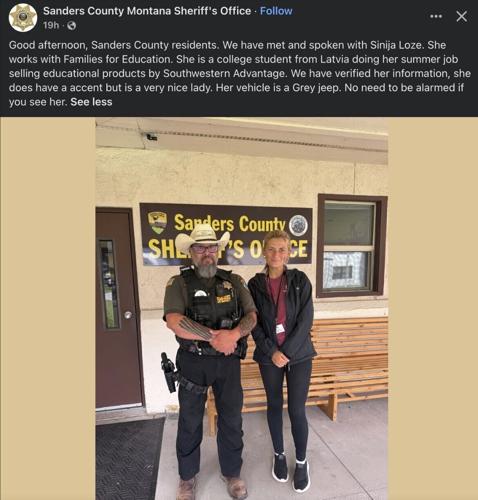 Sanders County post