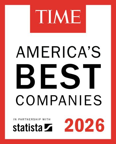 WesBanco named to TIME's America's Best Companies 2026 list.