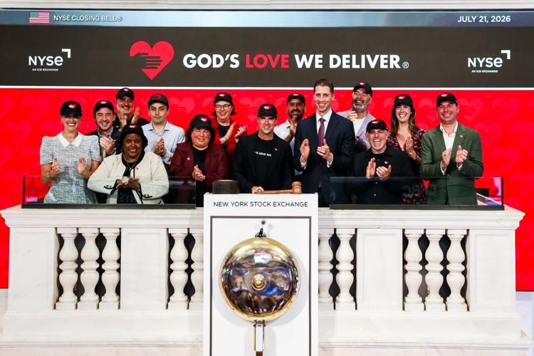God's Love We Deliver at the NYSE on July 21