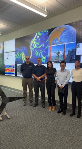 Left to Right: Dr. James VanZwieten, Mr. Gabriel Alsenas, Ms. Inna Braverman, Dr. Yufei Tang, Dr. Sasha Fung