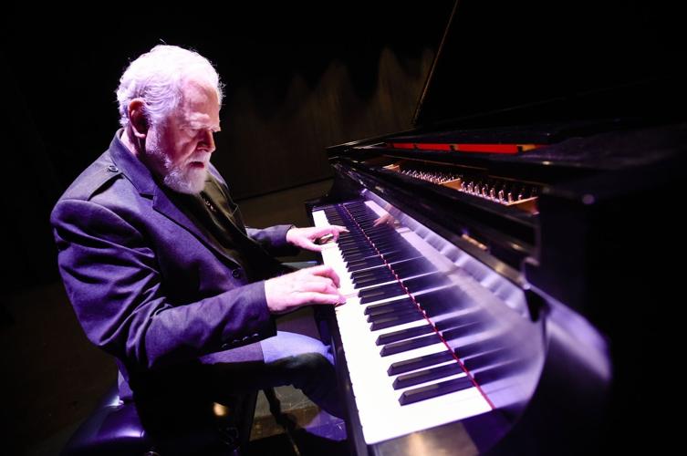 Pianist Philip Aaberg rehearses