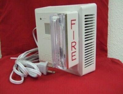Deaf smoke alarm