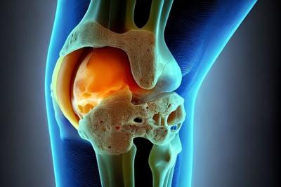 Cuando el cartílago de la rodilla se desgasta, un "biomaterial" podría ayudar a reemplazarlo
