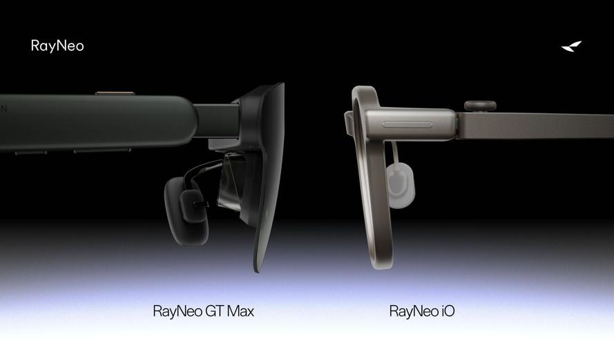 RayNeo GT Max AR Glasses and RayNeo iO Smart Glasses