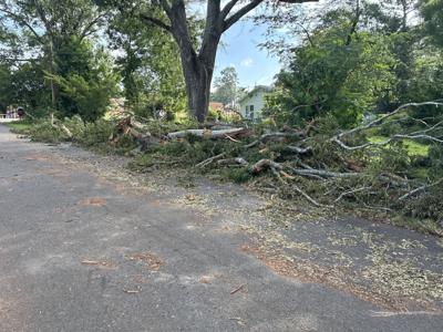 Plain Dealing storm damage