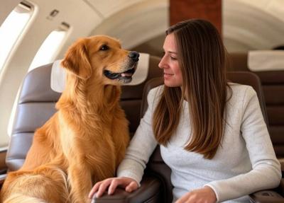 Cleared for Takeoff: Airlines that Allow Big Dogs to Fly in-Cabin