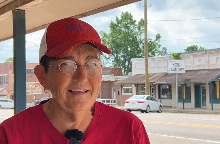 Wendy Haddan recounts the history of the town and its phone