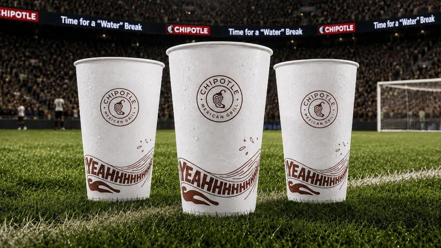 Chipotle is putting a twist on hydration breaks during this summer’s international tournament final on July 19, giving fans a chance to unlock entrée offers.