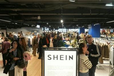 Shein's first attempt at a physical store, at the iconic BHV department store in Paris, proved short-lived