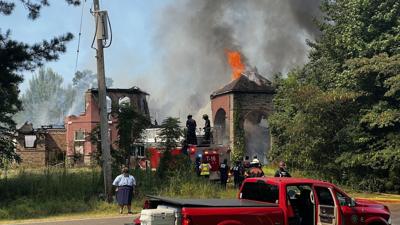 Lakeshore Drive house fire