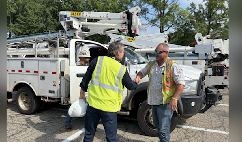 Ohio storm-ravaged area receives help from SWEPCO crews