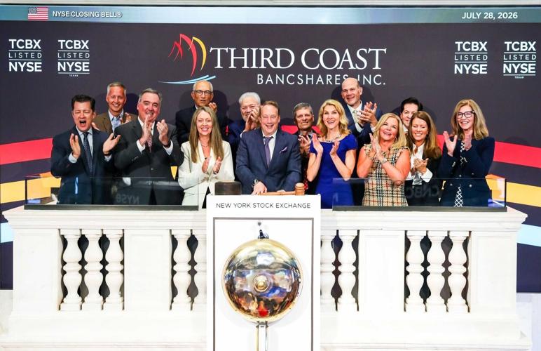 Third Coast Bancshares at the NYSE on July 28.