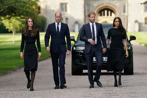 One of the last time's Meghan was in the UK was for the funeral of the late Queen Elizabeth II