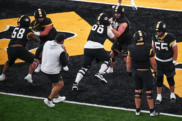 Missouri offensive line practice (copy) (copy)