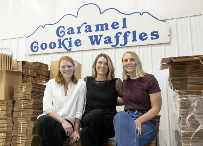 Caramel Cookie Waffles