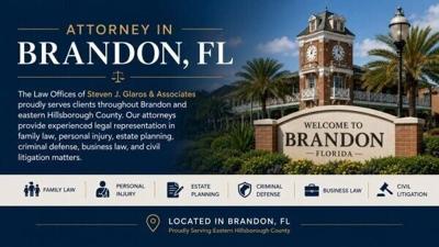 Law Offices of Steven J. Glaros Details Legal Services for Brandon Clients