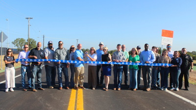Legacy Ranch Drive Ribbon Cutting - 1
