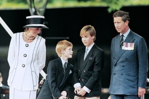 William is the eldest son of King Charles III's first marriage to Princess Diana
