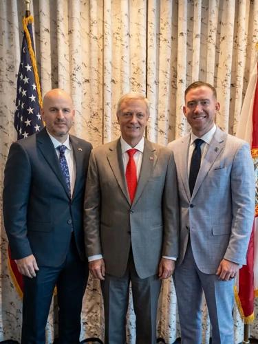 Pictured from left to right: U.S. Ambassador Brandon Judd, Chile President José Kast, and EnergyX CEO Teague Egan