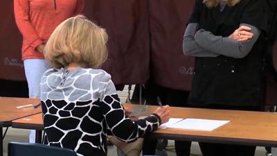 Election worker