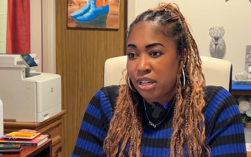 Southwood High School principal LaToria Grant