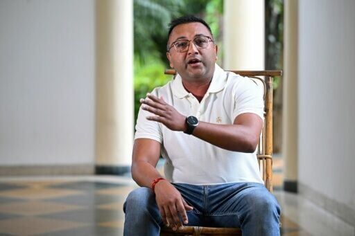 Veteran Indian merchant navy captain Sanket Joshi, speaking to AFP at Ramnagar in India's Uttarakhand state, about fellow captain Ajay Pant, who remains in custody in Britain over sanctions-related offences