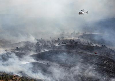 Los incendios forestales en el oeste de EE. UU. y Canadá crean condiciones de aire peligrosas