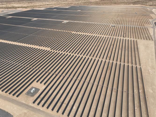Pictured is BrightNight's Box Canyon solar project in Arizona