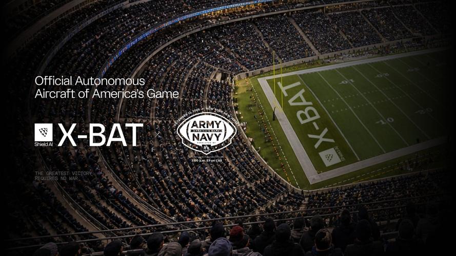 X-BAT has been named the Official Autonomous Aircraft of the Army-Navy Game presented by USAA, one of the most storied rivalries in American sports.
