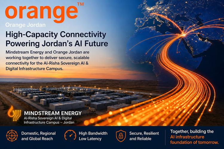 Reliable connectivity is essential for AI infrastructure, and Orange Jordan will play a key role in supporting communications at Mindstream Energy's Al-Risha campus. By combining local telecommunications capabilities with extensive regional and global n...