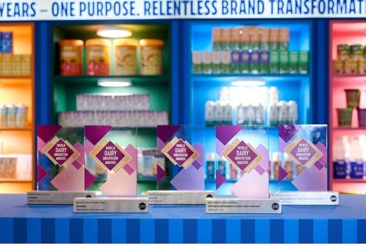 Vinamilk’s award‑winning products at the World Dairy Innovation Awards 2026 span a wide range