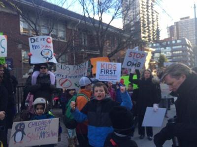 John Fisher protest