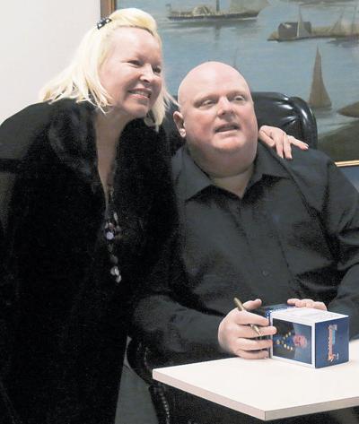 Rob Ford at a bobblehead signing event