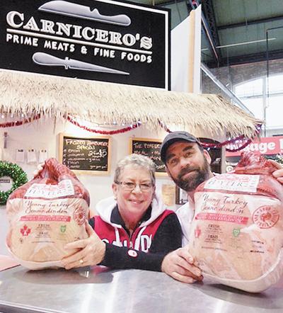 Wendy Dobson is the turkey lady.
