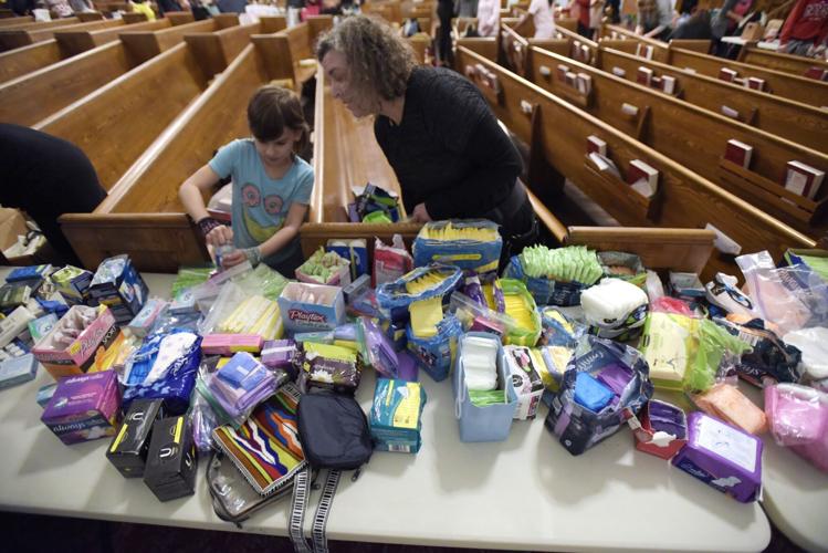 Period Purse packing event