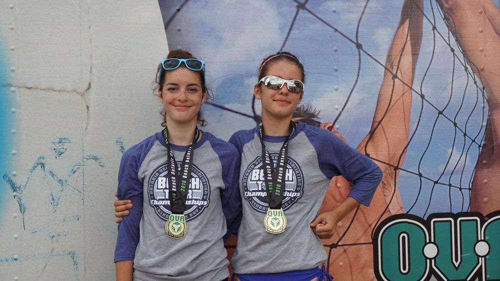 Beach volleyball champs