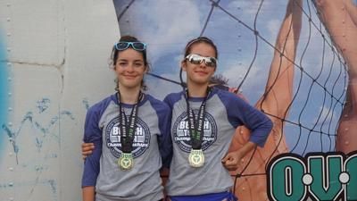 Beach volleyball champs