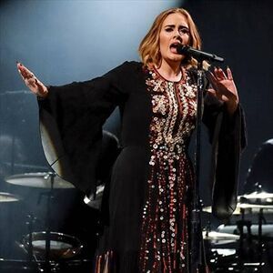 Adele's son swears-Image1