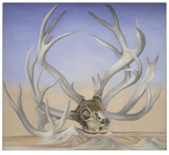 Georgia O'Keeffe From the Faraway, Nearby, 1937 Oil on canvas 91.4 × 101.9 cm The Metropolitan Museu