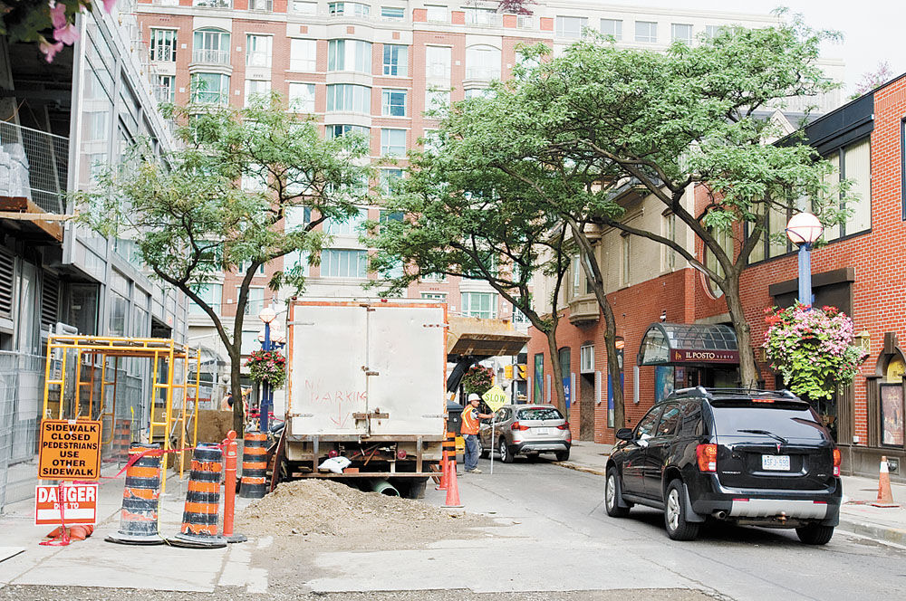 Yorkville construction